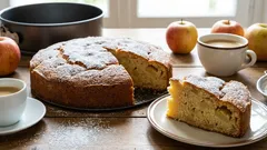 Moelleux di mele: la torta alta e morbida con un cuore umido, perfetta a colazione