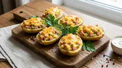 Patate al cartoccio ripiene al forno: farcia cremosa e gratinatura perfetta, passo passo